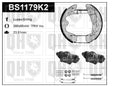 Quinton Hazell Bosch Brake Shoe Kit -BS1179K2