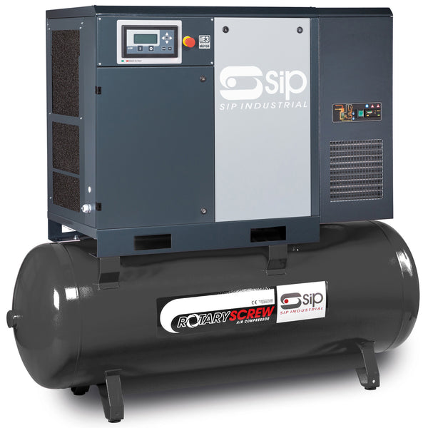 SIP RS11-10-500DD/RD 500ltr Rotary Screw Compressor with Dryer