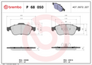 Brembo Brake Pad Set - P68050