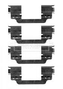 Borg & Beck Fitting Kit - Pads Part No -BBK1616