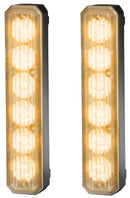 HELLA 2XD 012 160-951 LED-Strobe-type Beacon - BST - 12/24V - Yellow - Quantity 2