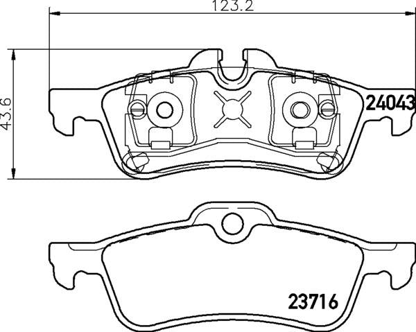 Mintex Brake Pad & Disc Kit fits -Mini MDK0183 (also fits other vehicles)