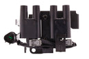HELLA 5DA 358 057-951 Ignition Coil - 2-pin connector - Bolted