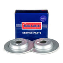 Borg & Beck Brake Disc Pair Part No -BBD4587