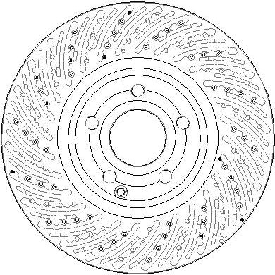 Disctech Brake Disc - Fits Mercedes-benz, Mg - ABD3809 - Front Axle