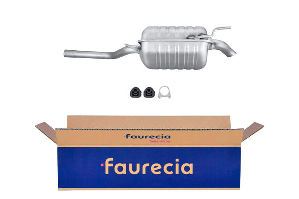 FAURECIA 8LD 366 033-411 Rear Muffler - Easy2Fit® Kit - fits MERCEDES-BENZ A-CLASS (W168)