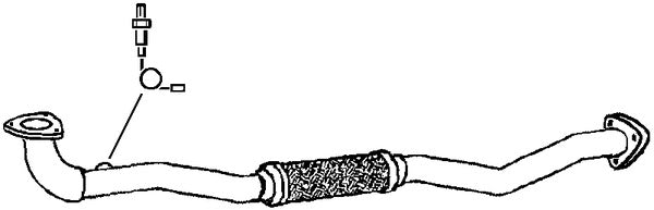 Klarius 301811 - Front Pipe For Cat  - Fits Daewoo Nubira 2.0