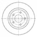 Borg & Beck Brake Disc Pair Part No -BBD5373