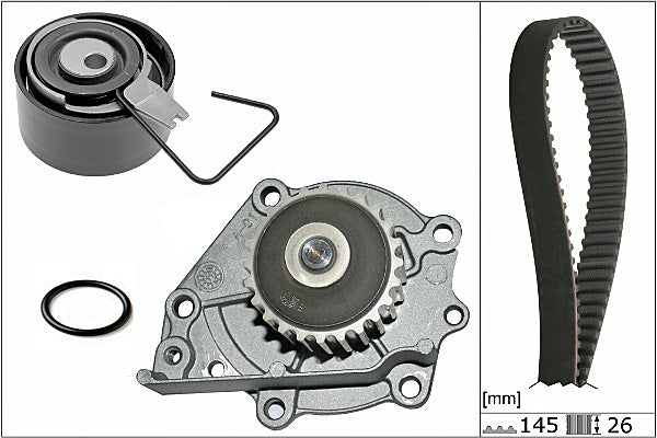 INA Water Pump & Timing Belt Set - Part No - 530037630