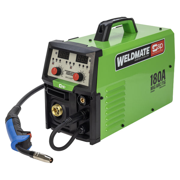 SIP WELDMATE® AUTOPLUS 180A MIG/ARC/TIG Synergic Welder