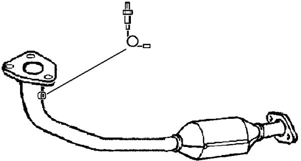 Klarius 380365 - Catalyst Incl Frnt Pipe Non Ta