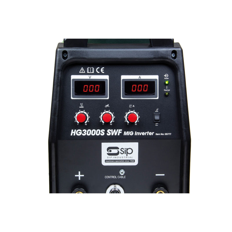 SIP HG3000S MIG Inverter Welder with SWF