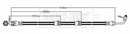 Borg & Beck Brake Hose Part No -BBH8712