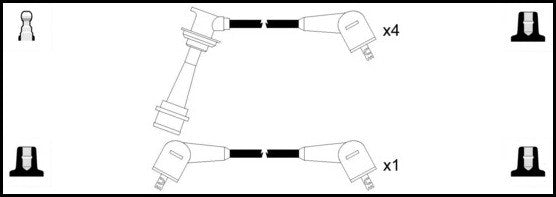 ElectroSpark Ignition Lead Set - OEK574