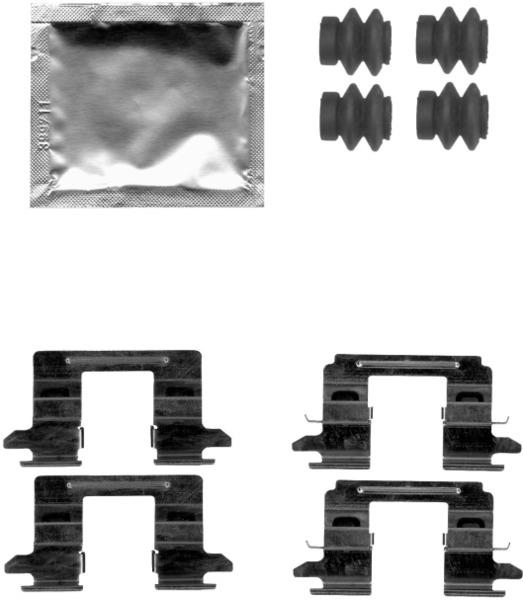 Textar Brake Pad Fitting Kit - 82514600