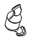 Klarius 323720 - Catalyst Type Approved Withpip  - Fits Opel Astra J 1.6