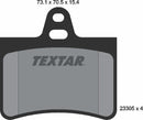 Citroën, Brake Pad Set - Textar 2330501