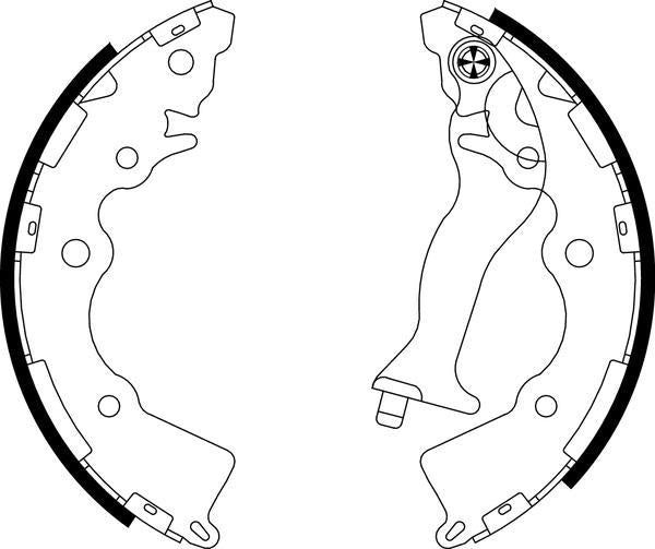 Mintex Brake Shoes fits -Hyundai Kia MFR609 (also fits other vehicles)