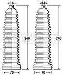 First Line Steering Gaiter Kit Part No -FSG3339