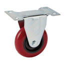 Draper PU Castor Fixed-75mm DIA - 65517