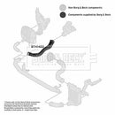 Borg & Beck Turbo Hose Part No -BTH1422