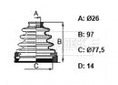 Borg & Beck Cv Joint Boot Kit Part No -BCB6158