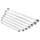 Draper 7Pc Long Ratc Ring Spanner Set - 27778