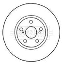 Borg & Beck Brake Disc Pair Part No -BBD4789