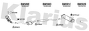 Klarius BM589E - Box With Front Pipe  - Fits BMW 118i 1.5