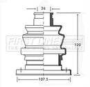 First Line Cv Joint Boot Kit Part No -FCB2311