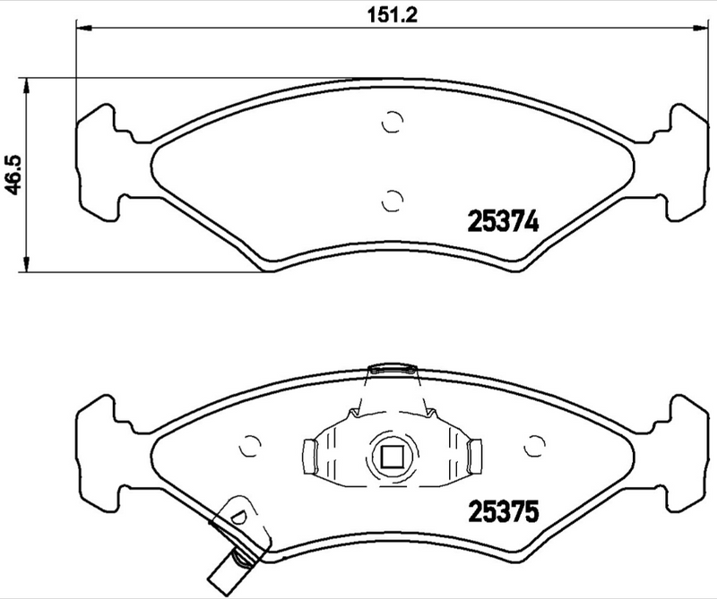 Brembo Brake Pad Set - P30065