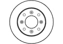 Disctech Brake Disc - Fits Citroën - ABD2937 - Front Axle