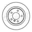 Key Parts Brake Disc Pair Part No -KBD4184