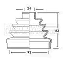First Line Cv Joint Boot Kit Part No -FCB2278