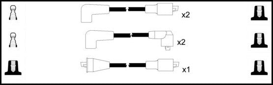 ElectroSpark Ignition Lead Set - OEK639