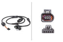 HELLA 8TG 008 924-701 Vacuum Pump, braking system - 12V - 2-pin connector - Electric