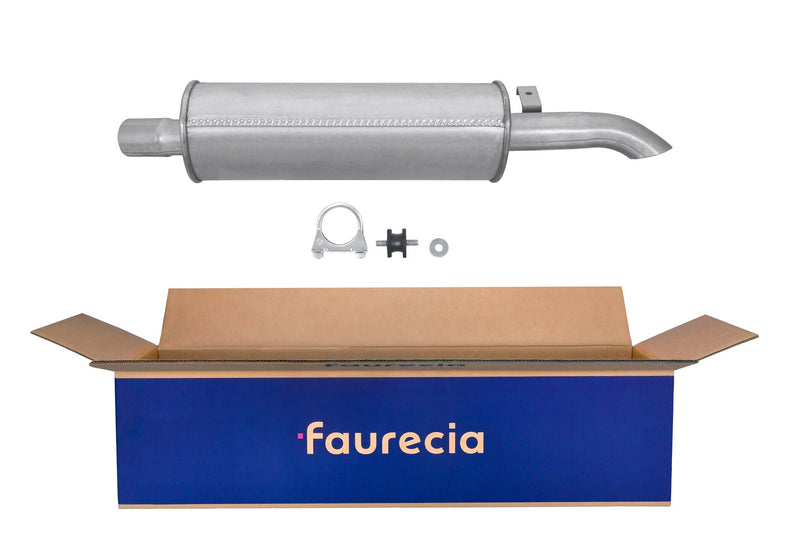 FAURECIA 8LD 366 034-651 Rear Muffler - Easy2Fit® Kit - fits RENAULT LAGUNA I Grandtour