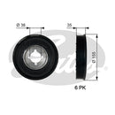 Gates DriveAlign Torsional Vibration Damper - TVD1085