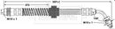 Borg & Beck Brake Hose Part No -BBH7132
