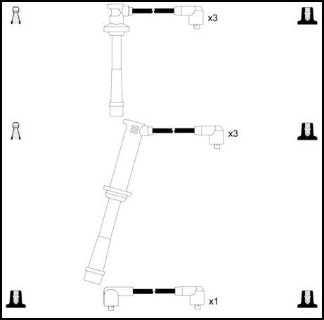 ElectroSpark Ignition Lead Set - OEK565