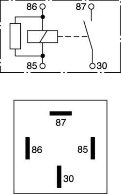 Bosch Relay Part No - 0332019110
