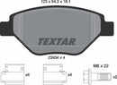Renault, Brake Pad Set - Textar 2393401