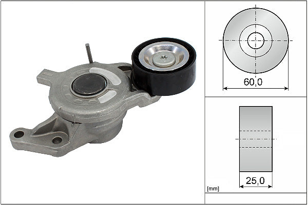 INA Tensioner Lever - V-Ribbed Belt - Part No - 534065710