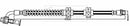Borg & Beck Brake Hose Part No -BBH8068