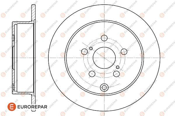 Eurorepar Brake Disc - 1622808980