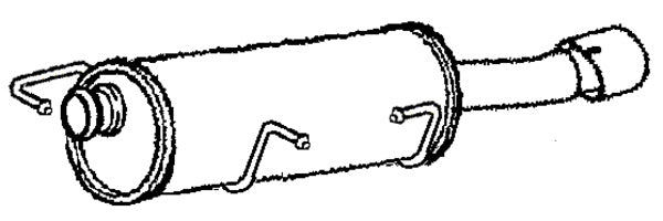 Klarius PG854Q - Box With Tail Pipe