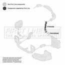First Line Turbo Hose Part No -FTH1145
