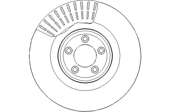 Disctech Brake Disc - Fits Bmw, Jaguar - ABD2241 - Front Axle