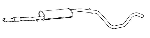 Klarius PG924M - Box With Centre Pipe