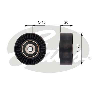 Gates DriveAlign Idler Pulley - T36393